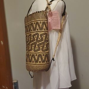 Balinisian handcrafted unisex atta Reed  bag